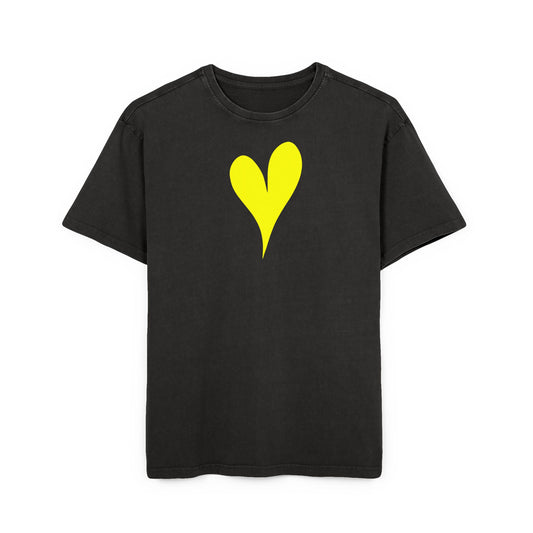 Big City Lover Acid Washed Heavy Oversize Tee